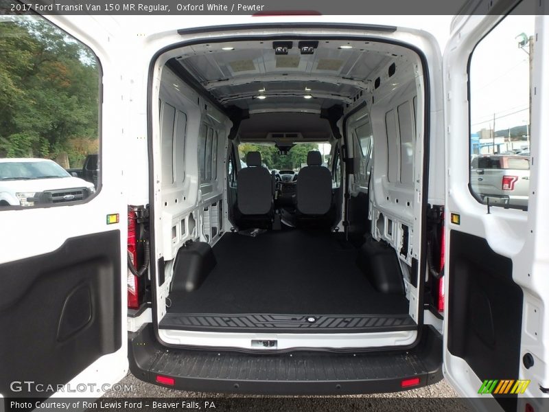 Oxford White / Pewter 2017 Ford Transit Van 150 MR Regular