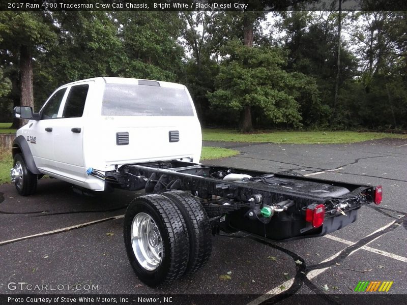 Bright White / Black/Diesel Gray 2017 Ram 4500 Tradesman Crew Cab Chassis