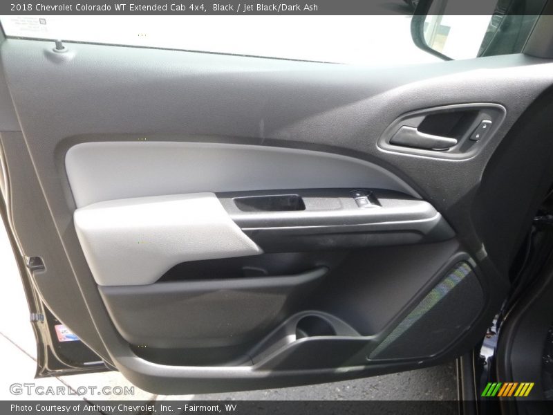 Black / Jet Black/Dark Ash 2018 Chevrolet Colorado WT Extended Cab 4x4