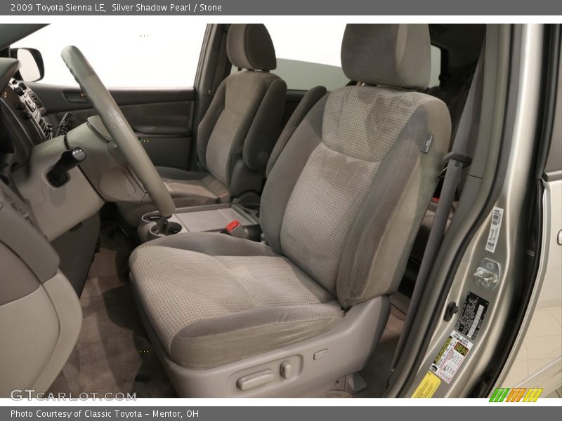 Silver Shadow Pearl / Stone 2009 Toyota Sienna LE