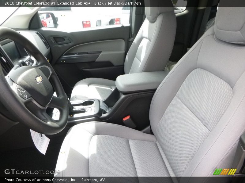 Black / Jet Black/Dark Ash 2018 Chevrolet Colorado WT Extended Cab 4x4