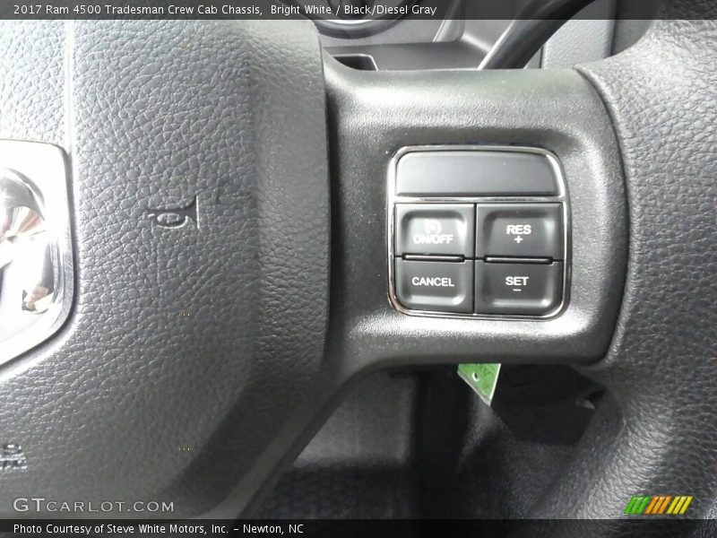 Bright White / Black/Diesel Gray 2017 Ram 4500 Tradesman Crew Cab Chassis
