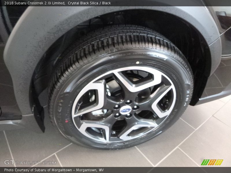 Crystal Black Silica / Black 2018 Subaru Crosstrek 2.0i Limited