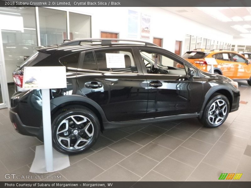 Crystal Black Silica / Black 2018 Subaru Crosstrek 2.0i Limited