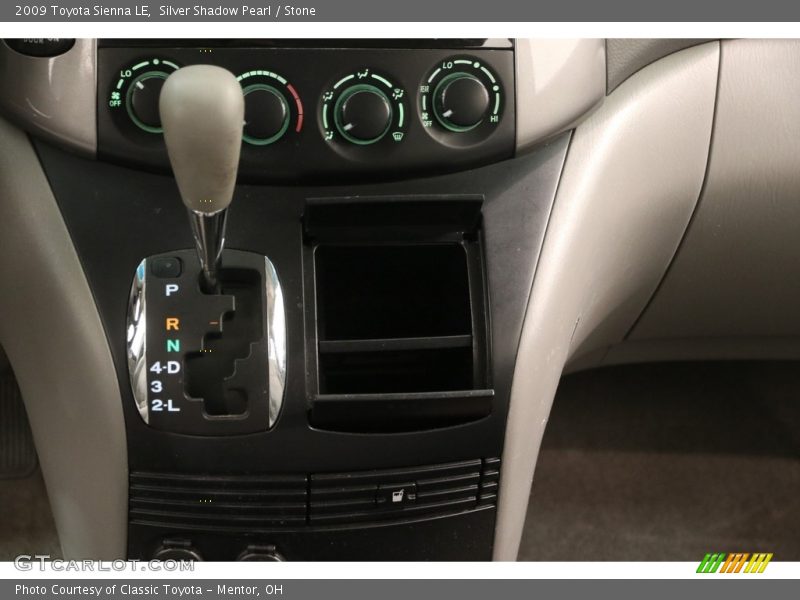 Silver Shadow Pearl / Stone 2009 Toyota Sienna LE
