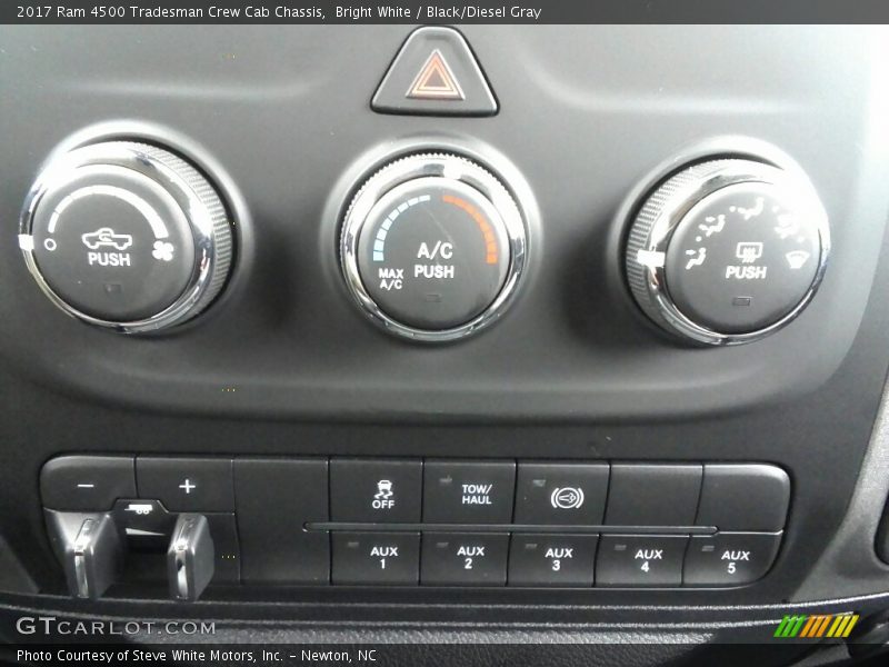 Bright White / Black/Diesel Gray 2017 Ram 4500 Tradesman Crew Cab Chassis