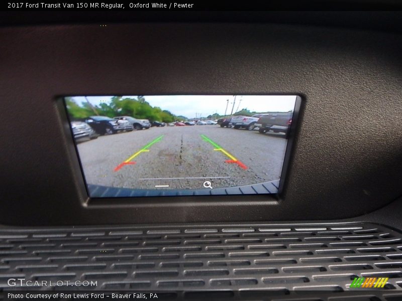 Oxford White / Pewter 2017 Ford Transit Van 150 MR Regular