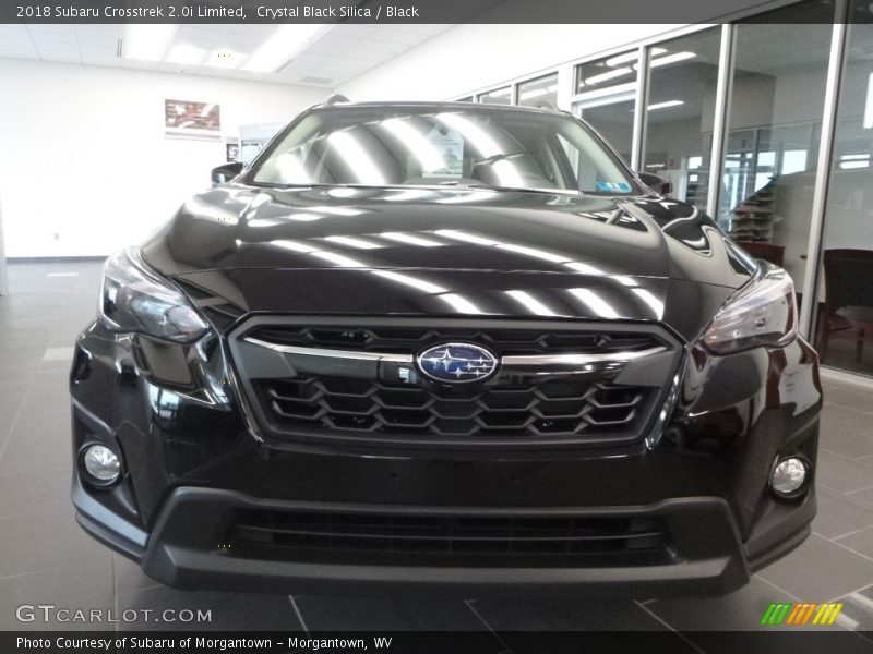Crystal Black Silica / Black 2018 Subaru Crosstrek 2.0i Limited