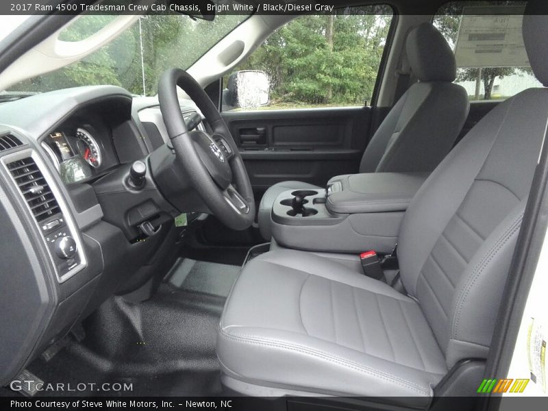 Bright White / Black/Diesel Gray 2017 Ram 4500 Tradesman Crew Cab Chassis