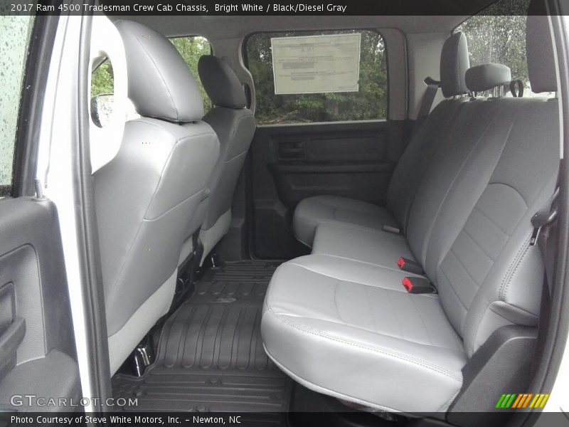 Bright White / Black/Diesel Gray 2017 Ram 4500 Tradesman Crew Cab Chassis