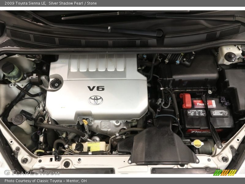 Silver Shadow Pearl / Stone 2009 Toyota Sienna LE