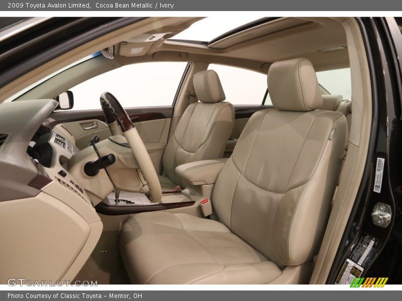 Cocoa Bean Metallic / Ivory 2009 Toyota Avalon Limited