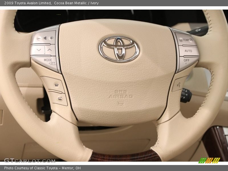 Cocoa Bean Metallic / Ivory 2009 Toyota Avalon Limited