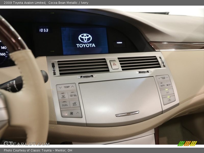Cocoa Bean Metallic / Ivory 2009 Toyota Avalon Limited