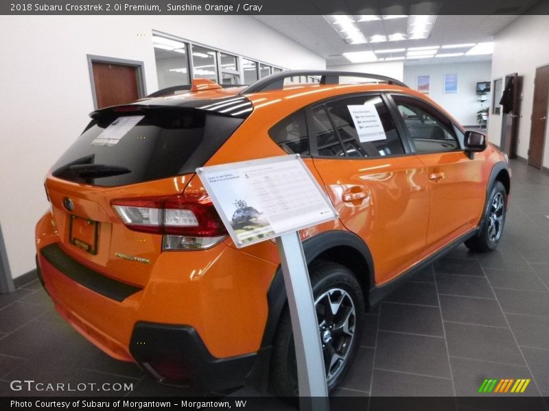 Sunshine Orange / Gray 2018 Subaru Crosstrek 2.0i Premium