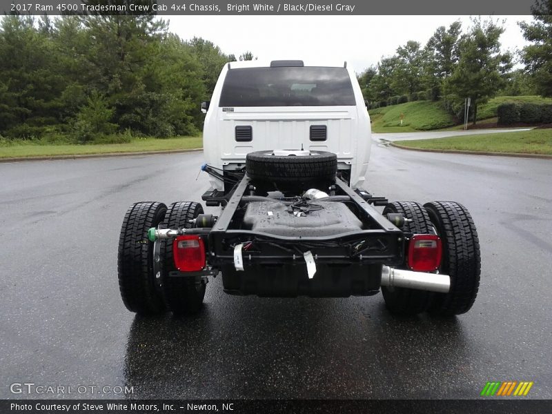Bright White / Black/Diesel Gray 2017 Ram 4500 Tradesman Crew Cab 4x4 Chassis