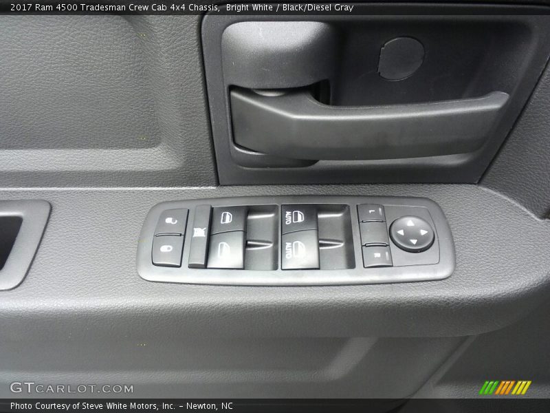 Bright White / Black/Diesel Gray 2017 Ram 4500 Tradesman Crew Cab 4x4 Chassis