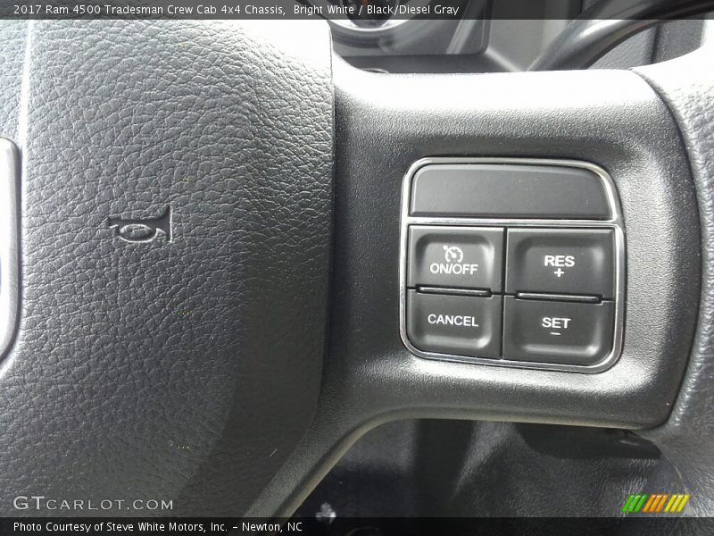 Bright White / Black/Diesel Gray 2017 Ram 4500 Tradesman Crew Cab 4x4 Chassis