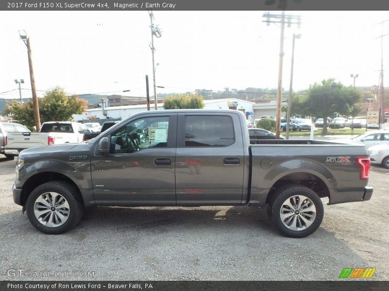 Magnetic / Earth Gray 2017 Ford F150 XL SuperCrew 4x4