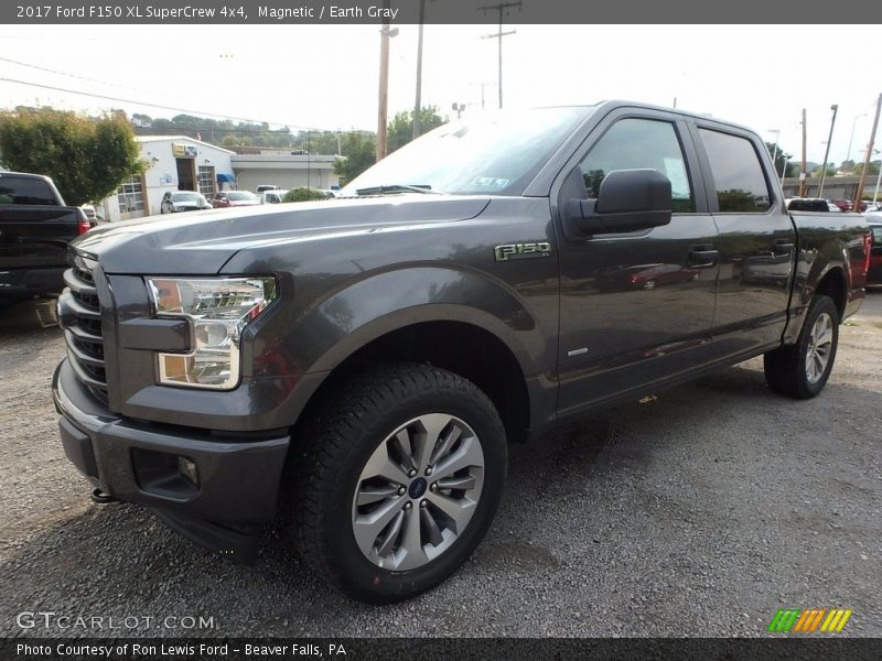 Magnetic / Earth Gray 2017 Ford F150 XL SuperCrew 4x4