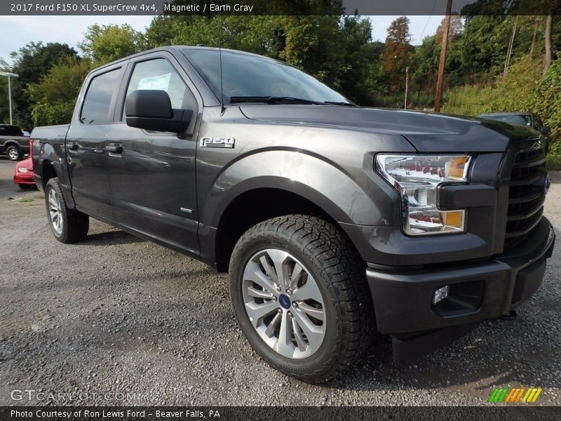 Magnetic / Earth Gray 2017 Ford F150 XL SuperCrew 4x4