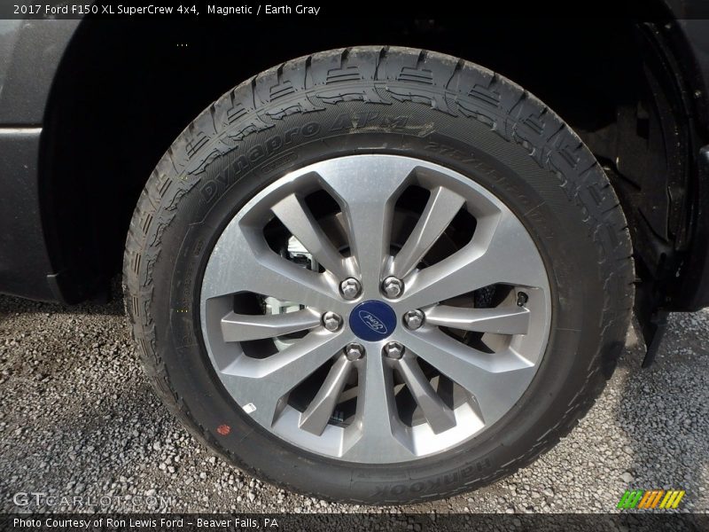 Magnetic / Earth Gray 2017 Ford F150 XL SuperCrew 4x4