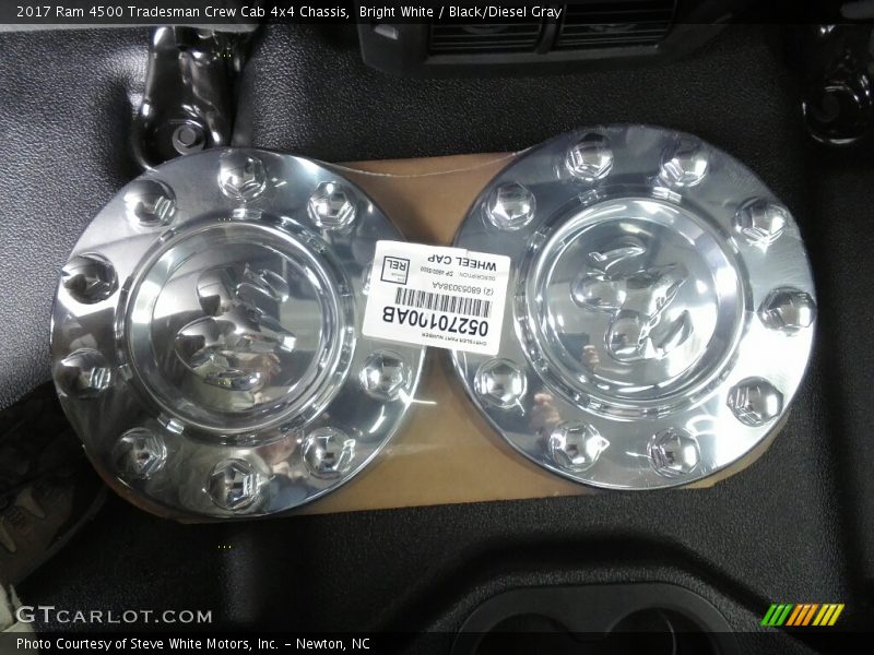 Bright White / Black/Diesel Gray 2017 Ram 4500 Tradesman Crew Cab 4x4 Chassis