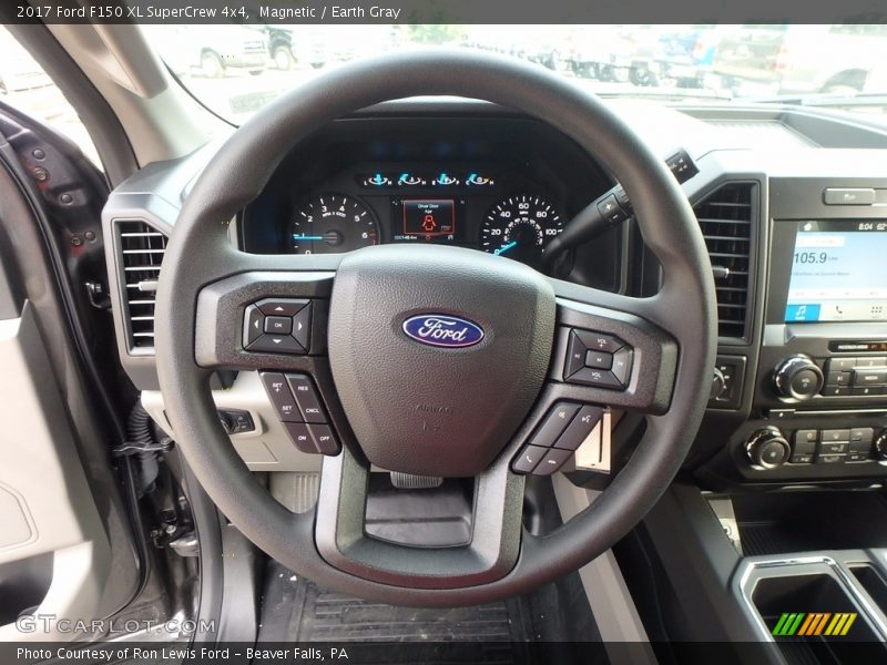 Magnetic / Earth Gray 2017 Ford F150 XL SuperCrew 4x4