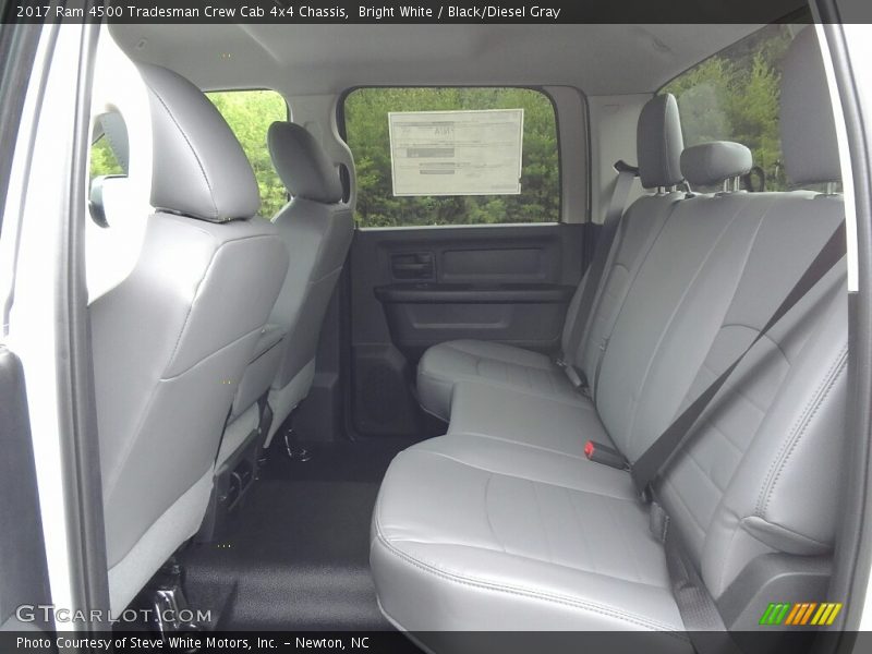 Bright White / Black/Diesel Gray 2017 Ram 4500 Tradesman Crew Cab 4x4 Chassis