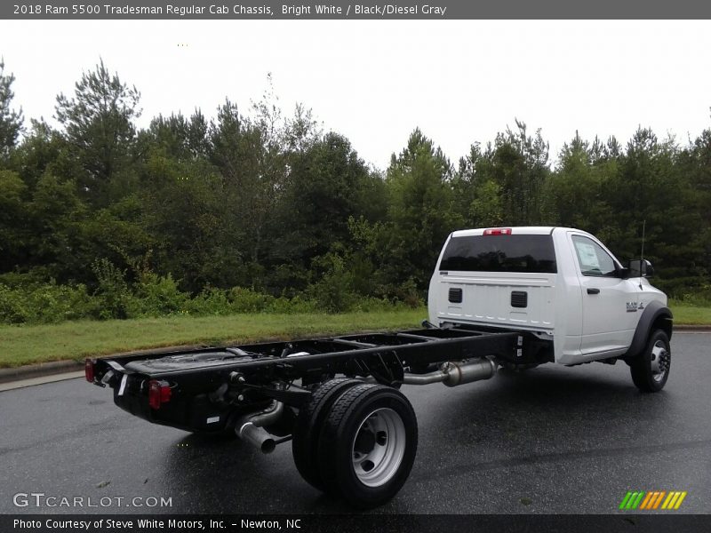 Bright White / Black/Diesel Gray 2018 Ram 5500 Tradesman Regular Cab Chassis