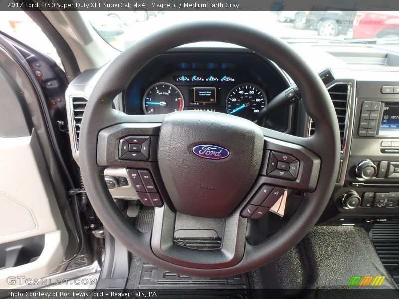  2017 F350 Super Duty XLT SuperCab 4x4 Steering Wheel