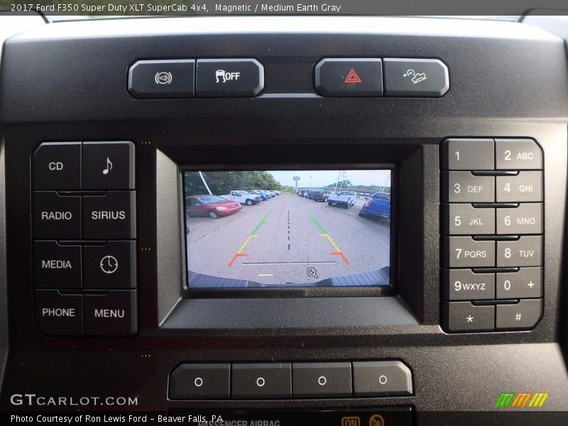Controls of 2017 F350 Super Duty XLT SuperCab 4x4