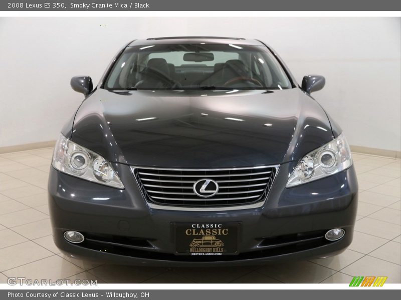 Smoky Granite Mica / Black 2008 Lexus ES 350
