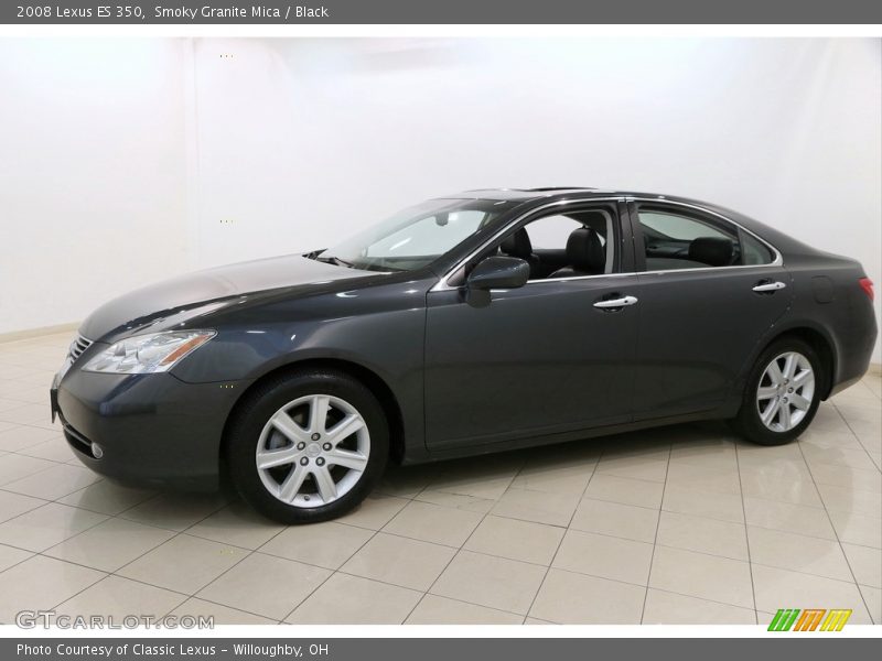 Smoky Granite Mica / Black 2008 Lexus ES 350