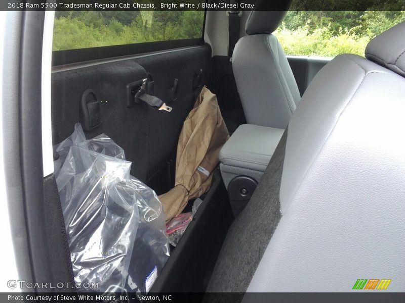 Bright White / Black/Diesel Gray 2018 Ram 5500 Tradesman Regular Cab Chassis