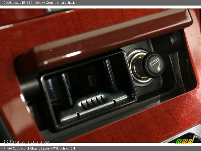 Smoky Granite Mica / Black 2008 Lexus ES 350
