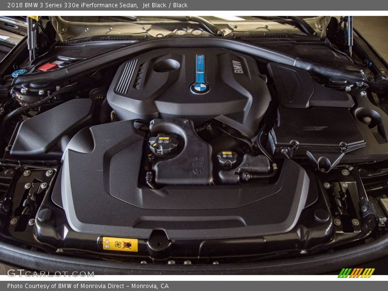 Jet Black / Black 2018 BMW 3 Series 330e iPerformance Sedan