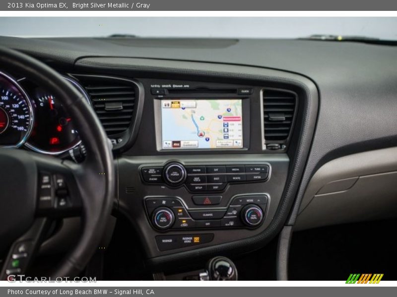 Bright Silver Metallic / Gray 2013 Kia Optima EX