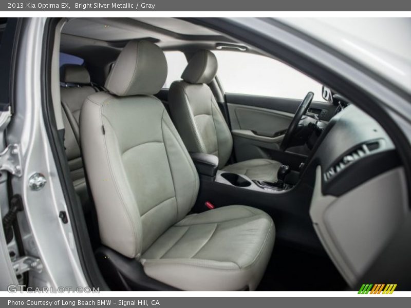 Bright Silver Metallic / Gray 2013 Kia Optima EX