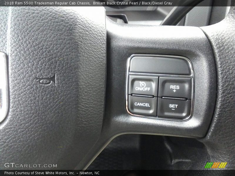 Controls of 2018 5500 Tradesman Regular Cab Chassis