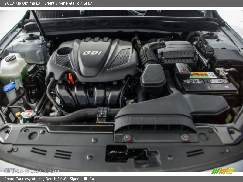 Bright Silver Metallic / Gray 2013 Kia Optima EX