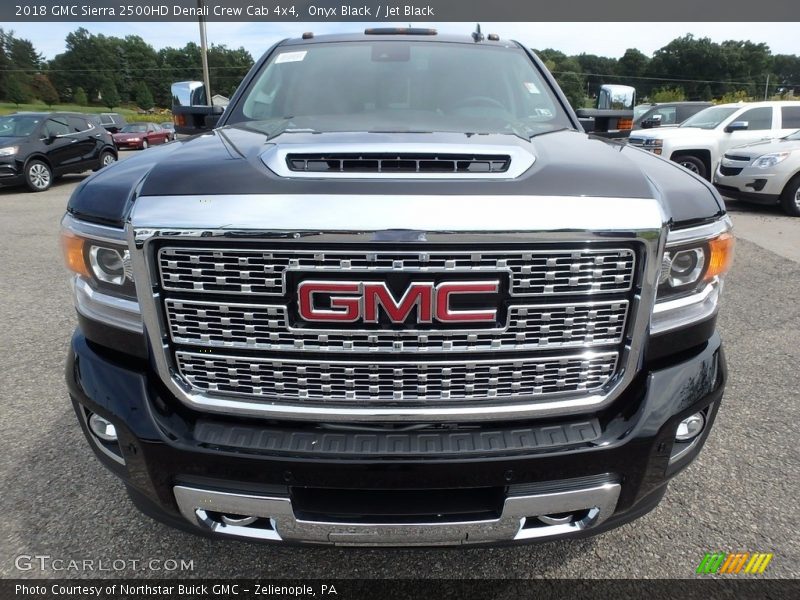 Onyx Black / Jet Black 2018 GMC Sierra 2500HD Denali Crew Cab 4x4
