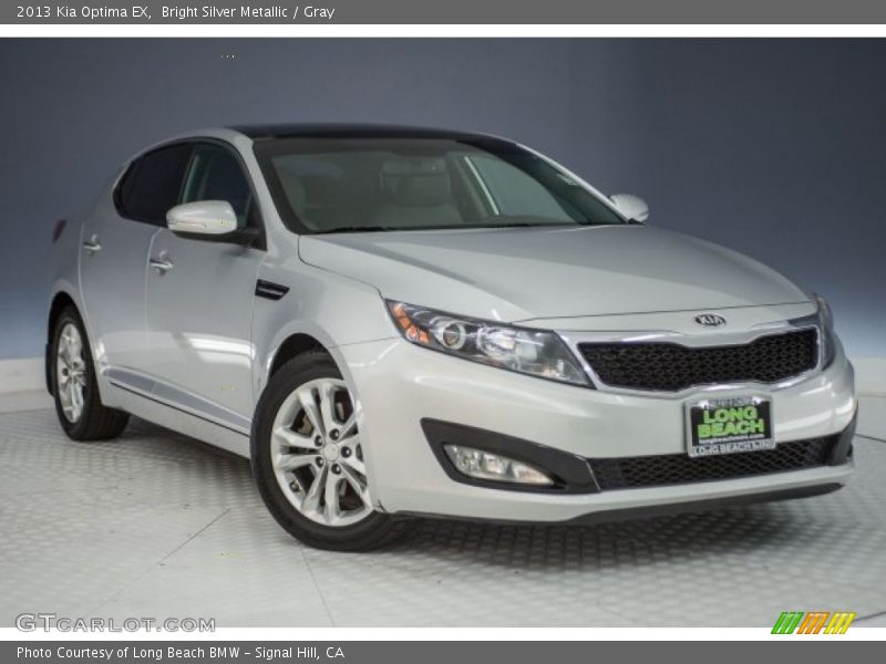 Bright Silver Metallic / Gray 2013 Kia Optima EX