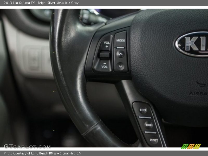 Bright Silver Metallic / Gray 2013 Kia Optima EX
