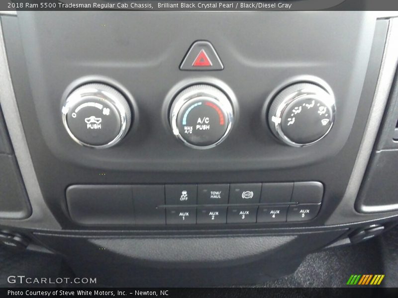 Controls of 2018 5500 Tradesman Regular Cab Chassis