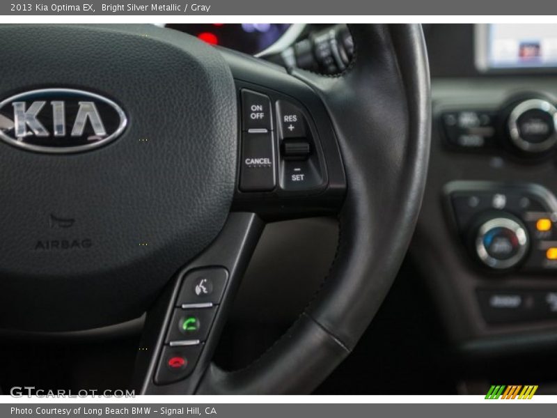 Bright Silver Metallic / Gray 2013 Kia Optima EX