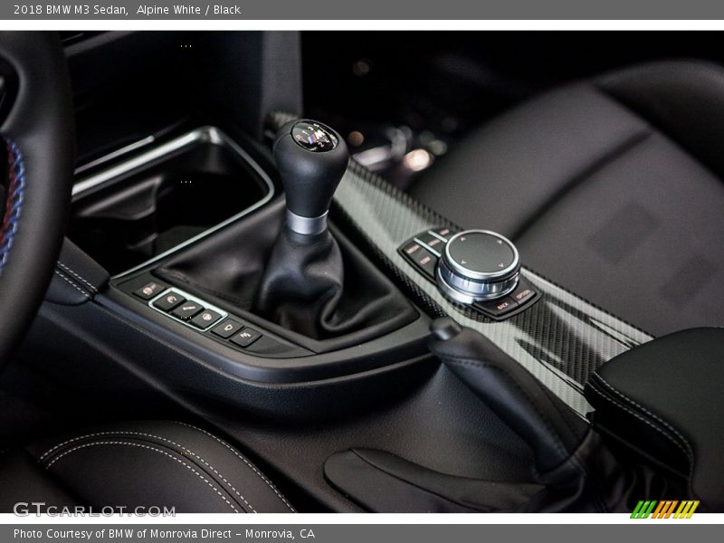Alpine White / Black 2018 BMW M3 Sedan