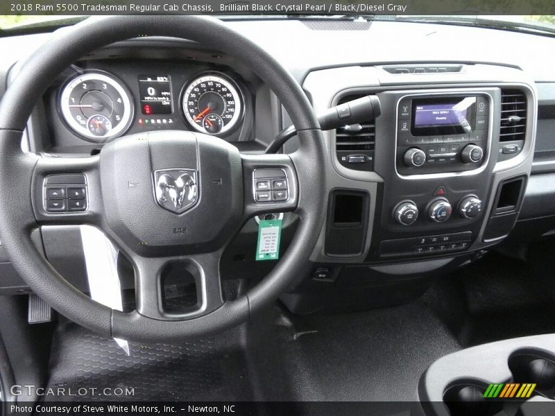 Controls of 2018 5500 Tradesman Regular Cab Chassis