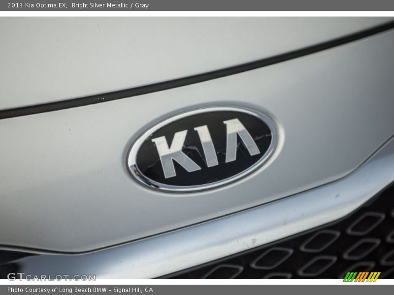 Bright Silver Metallic / Gray 2013 Kia Optima EX