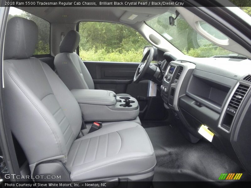Front Seat of 2018 5500 Tradesman Regular Cab Chassis